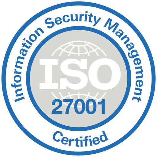 ISO/IEC 27001 certified